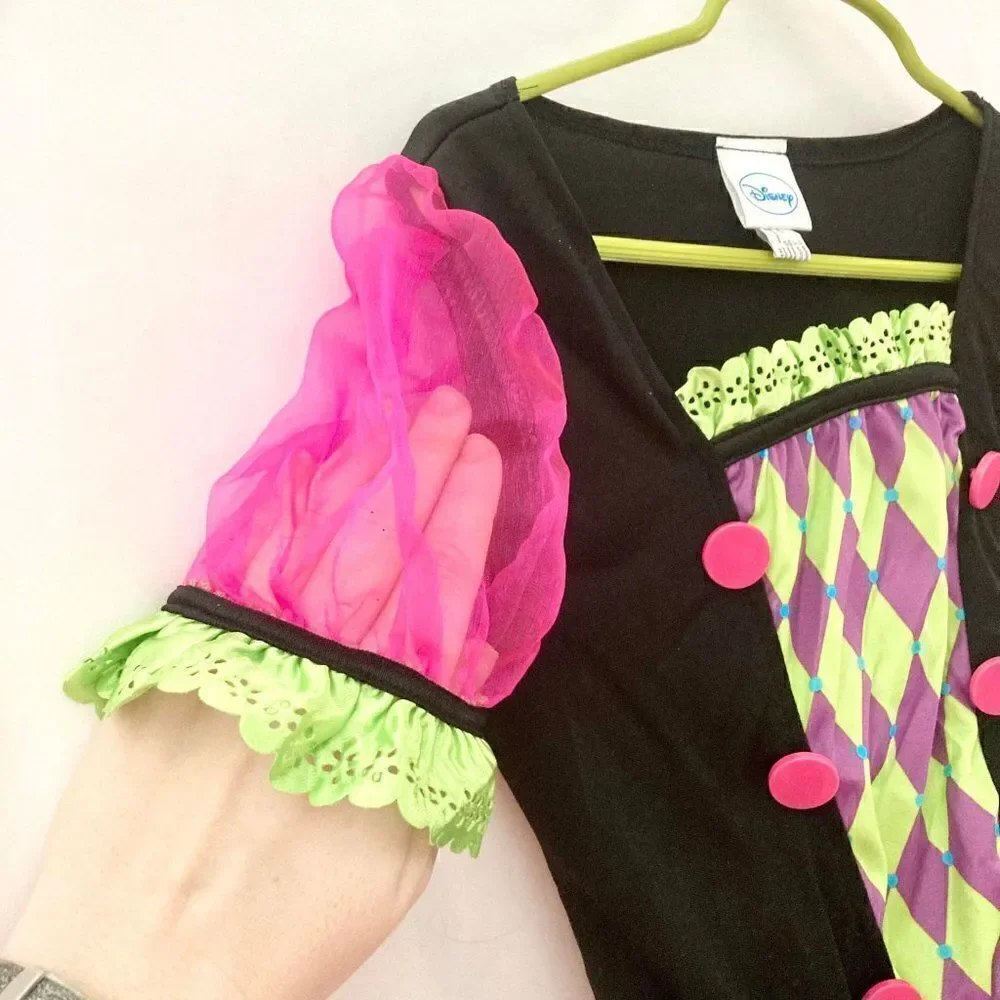 Nwot Girl's S Mad Hatter Halloween Costume